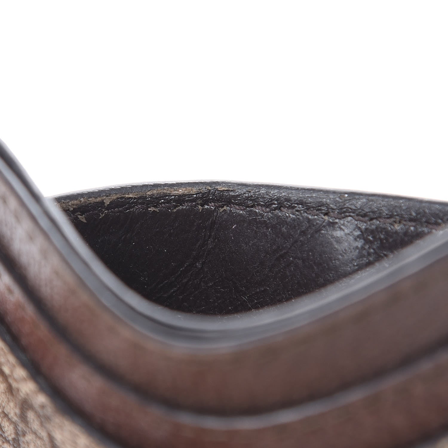 Gucci GG Supreme Monogram Ophidia Card Holder Brown 8 of 8