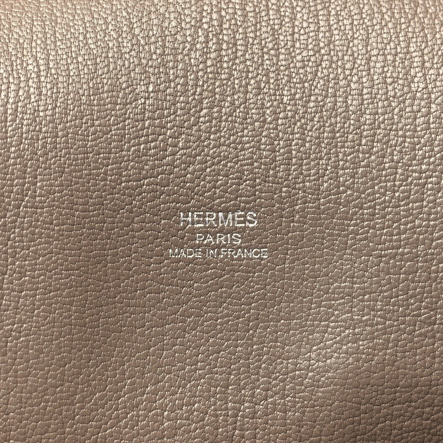 Hermes Taurillon Clemence Jypsiere 28 Etoupe 6 of 11