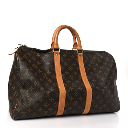 Louis Vuitton Monogram Keepall 45 3 of 15