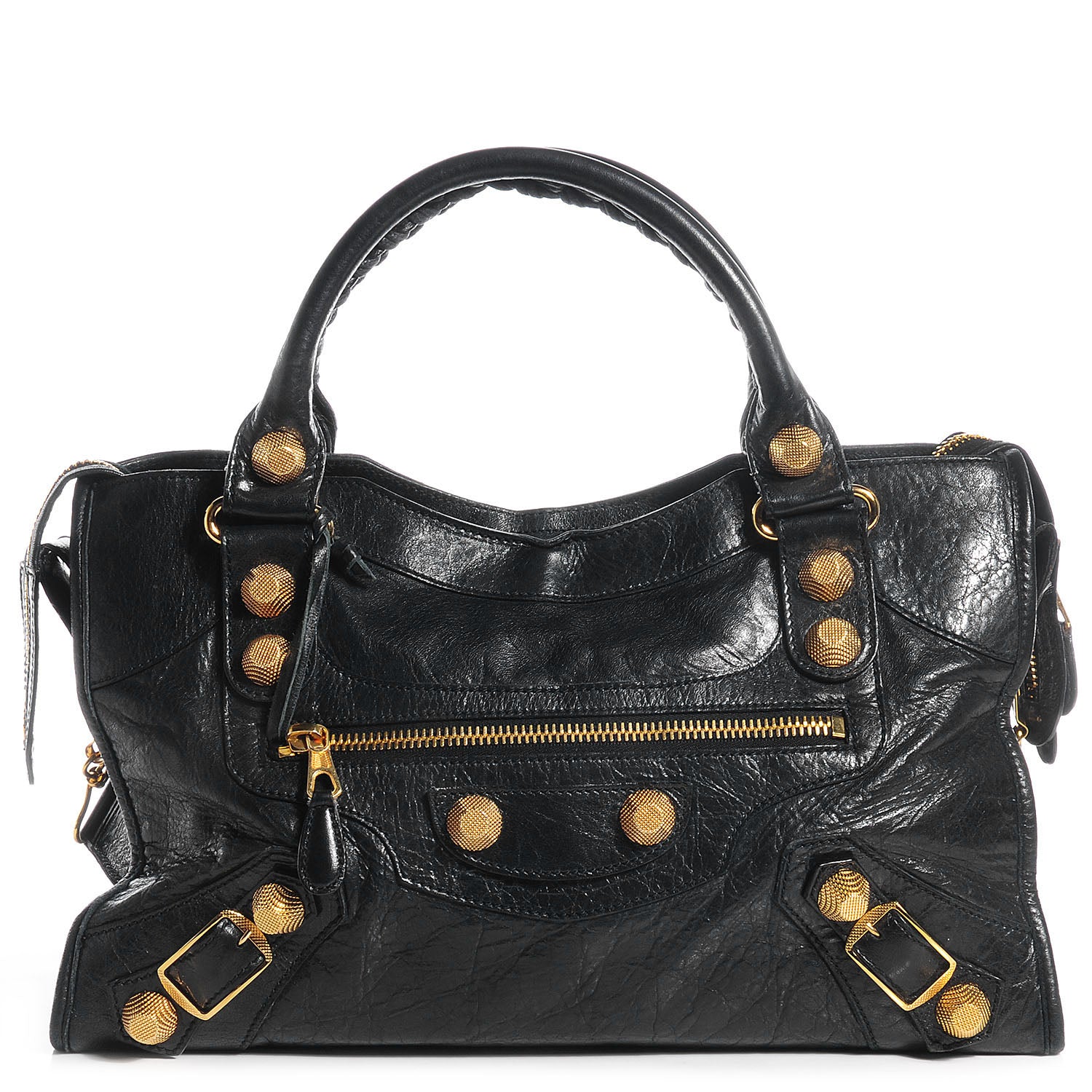 Balenciaga Chevre Giant 21 Gold Hardware City Black 1 of 13