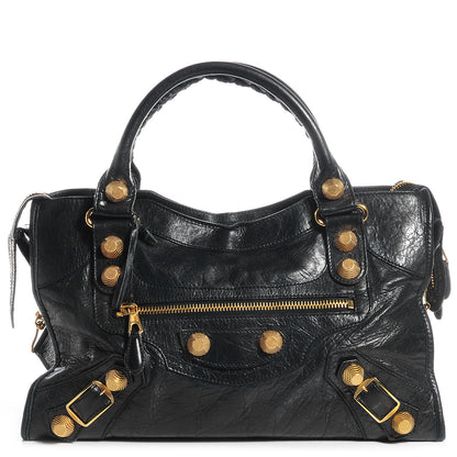 Balenciaga Chevre Giant 21 Gold Hardware City Black 1 of 13