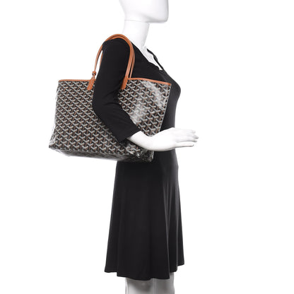 Goyard Goyardine Saint Louis PM Black Gold 2 of 8