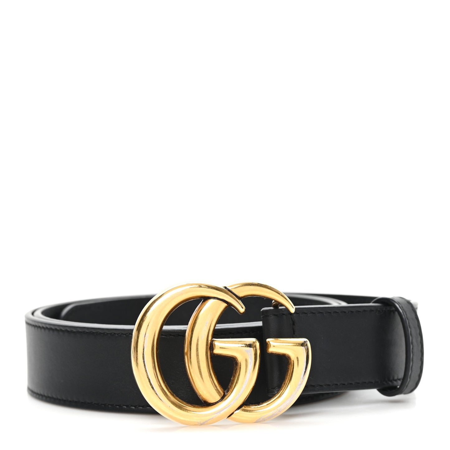 Calfskin Double G 30mm Belt 90 36 Black