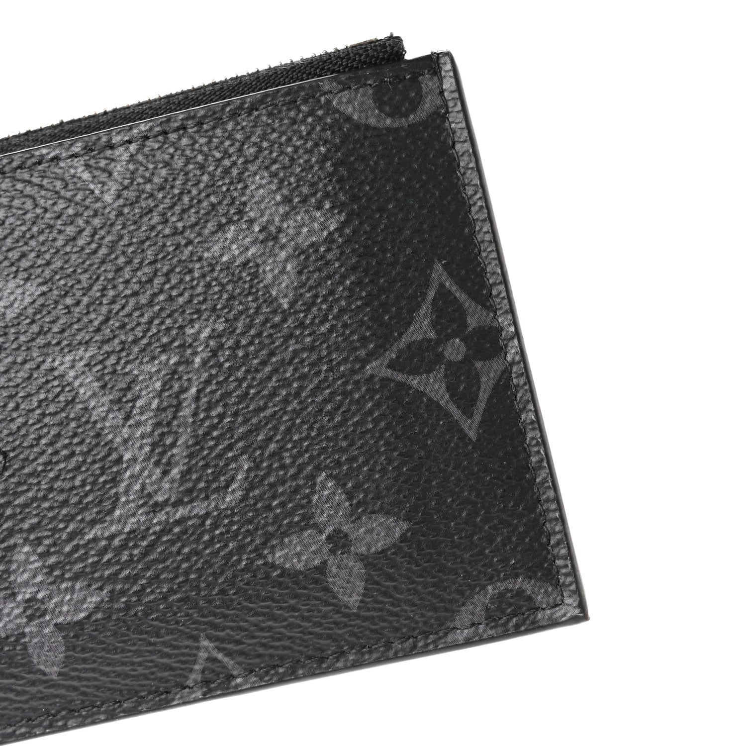 Louis Vuitton Monogram Eclipse Taiga Coin Card Holder 8 of 10