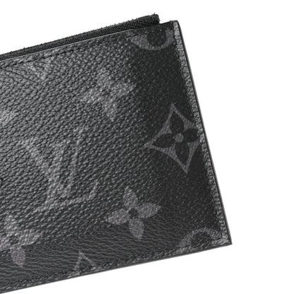 Louis Vuitton Monogram Eclipse Taiga Coin Card Holder 8 of 10