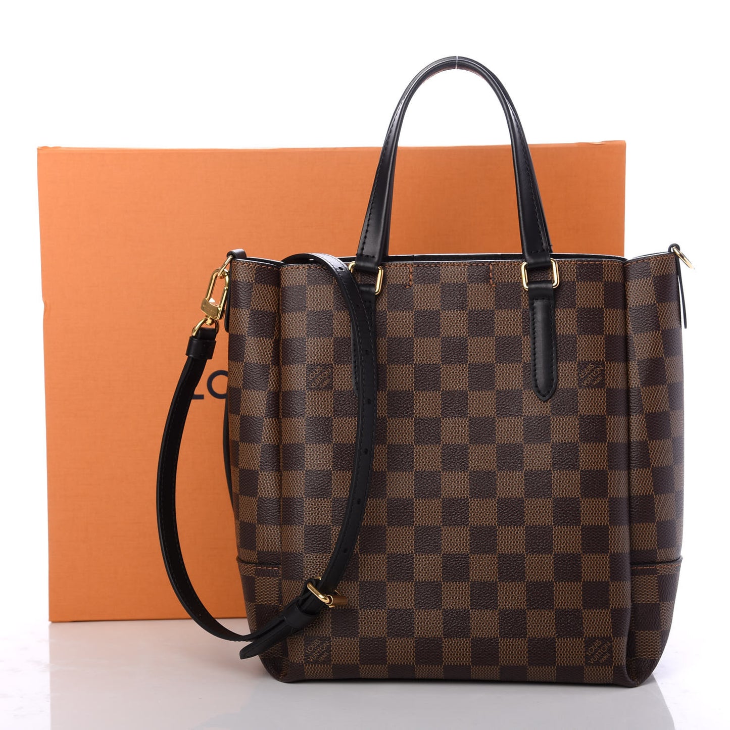 Damier Ebene Belmont PM Black