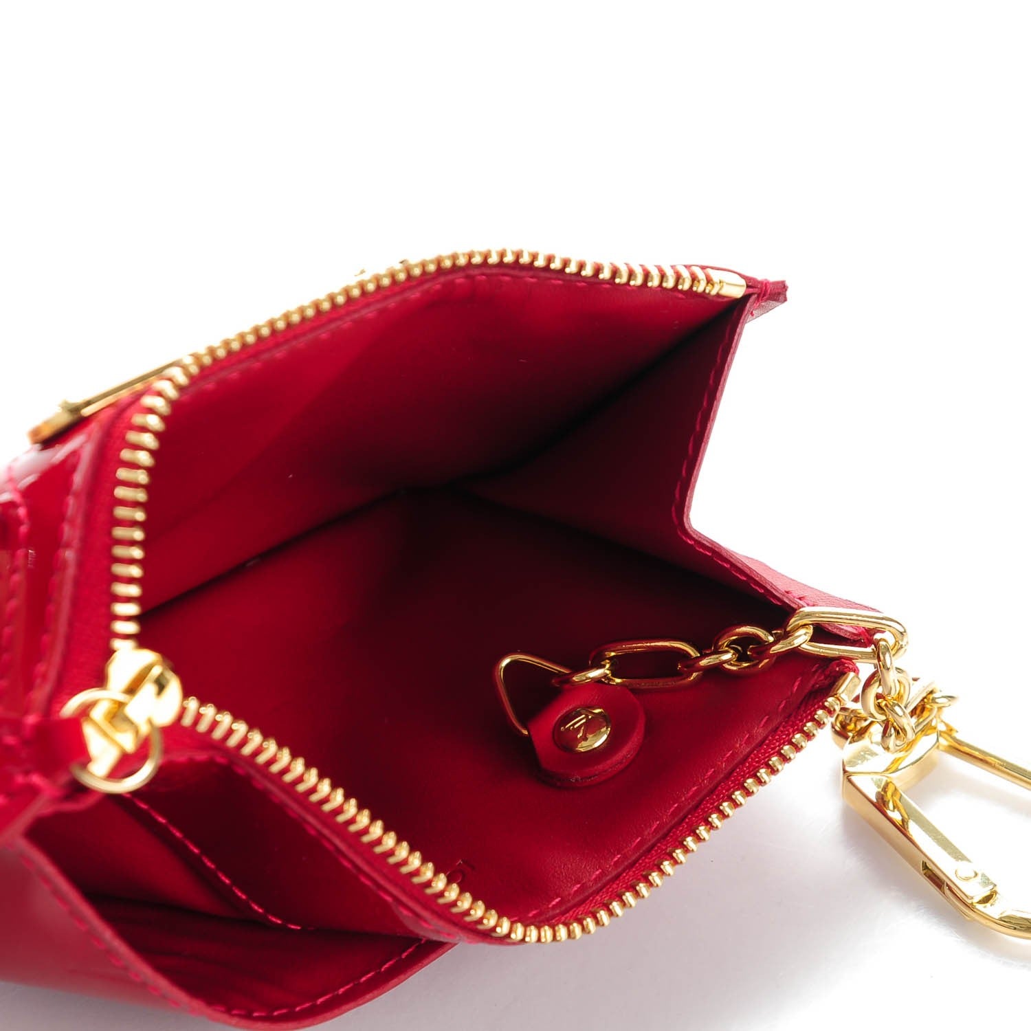 Louis Vuitton Vernis Key Pouch Pomme D'Amour 5 of 7