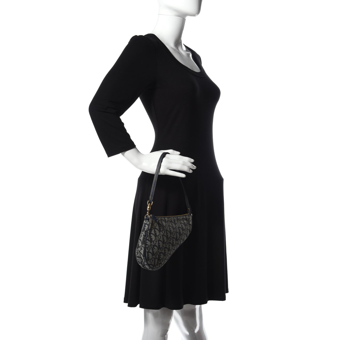 Monogram Mini Saddle Pochette Navy