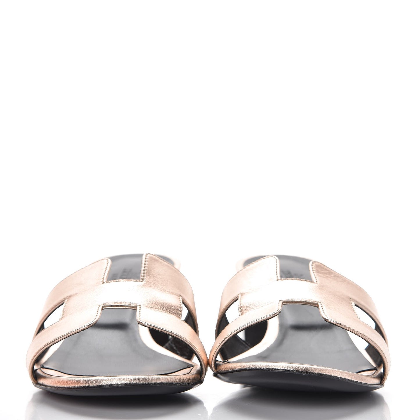 Metallic Nappa Oasis Sandals 36 Or Rose