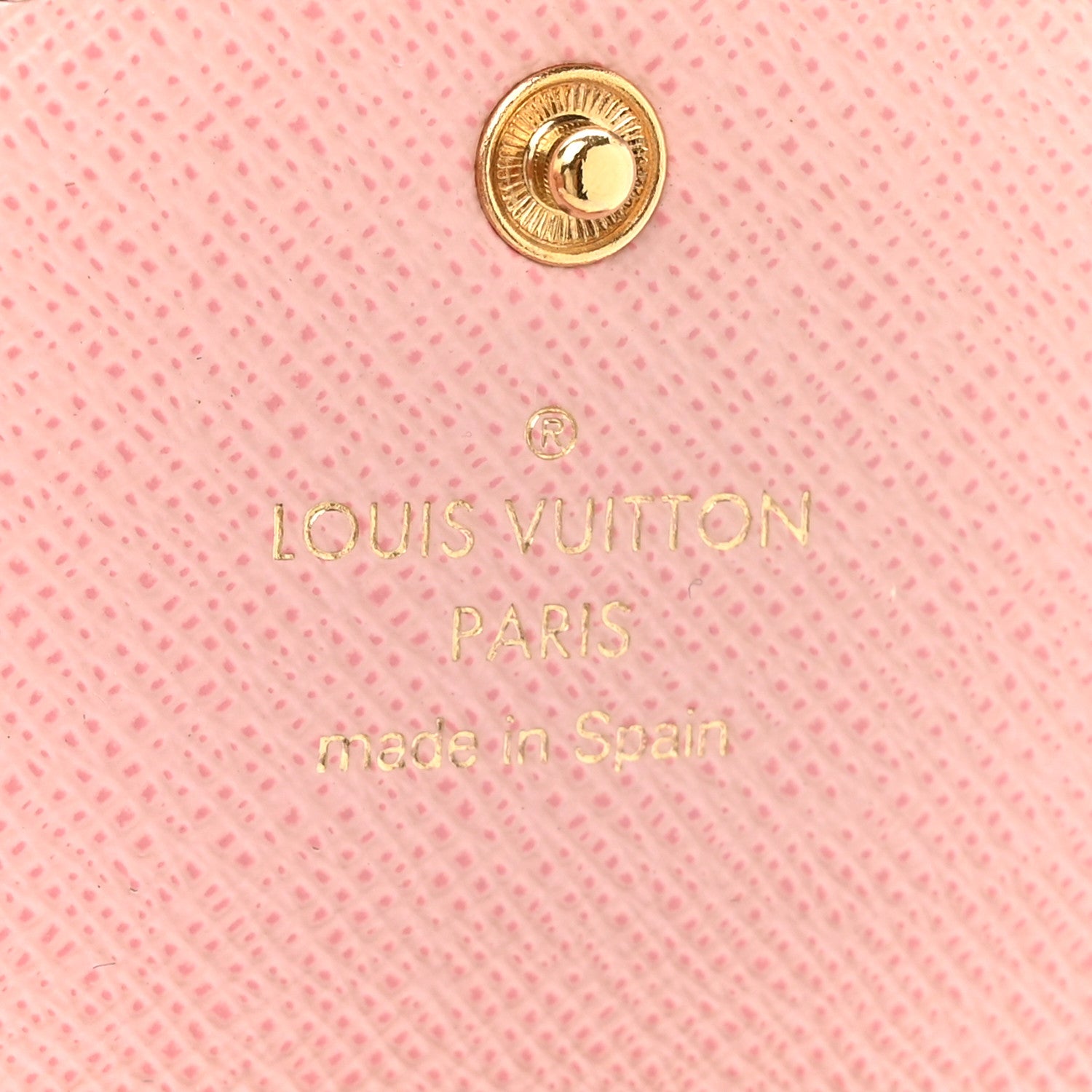 Louis Vuitton Damier Azur Rosalie Coin Purse Rose Ballerine 6 of 11