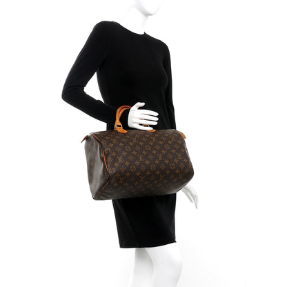 Louis Vuitton Monogram Speedy 35 2 of 19