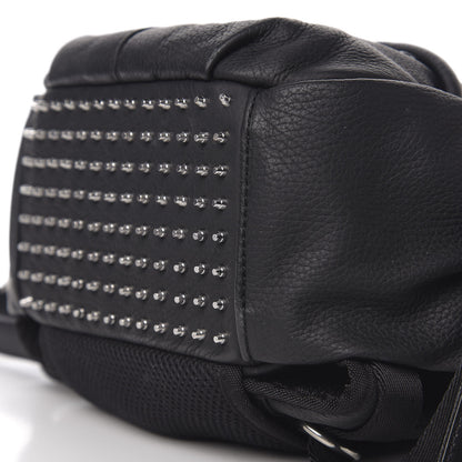 Alexander Wang Pebbled Deerskin Mesh Snap Embellished Convertible Shoulder Bag Black 8 of 9