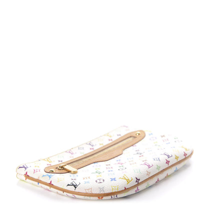 Louis Vuitton Monogram Multicolor Pochette Plate GM White 4 of 6