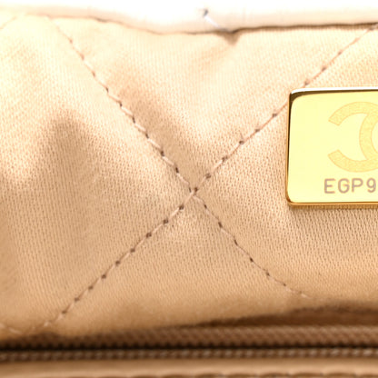 Chanel Shiny Calfskin Quilted Small Chanel 22 White 8 of 11