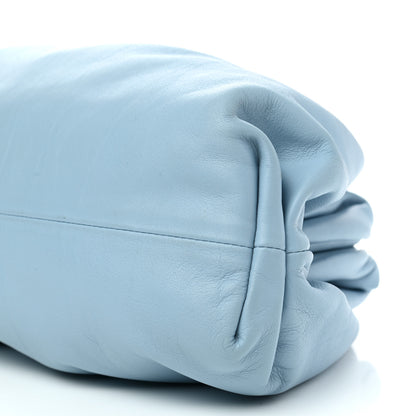 Bottega Veneta Smooth Butter Calf The Pouch Oversized Clutch Ice 11 of 12