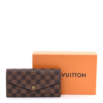 Louis Vuitton Damier Ebene Sarah Wallet NM 11 of 11