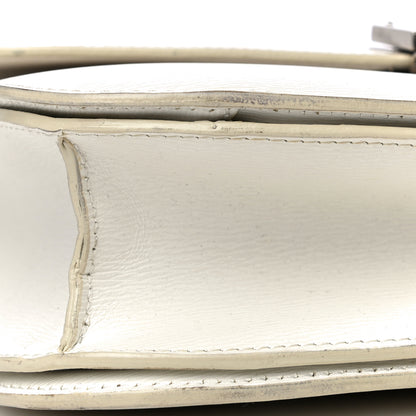 Celine Liege Calfskin Medium Classic Box Flap Bag White 6 of 25