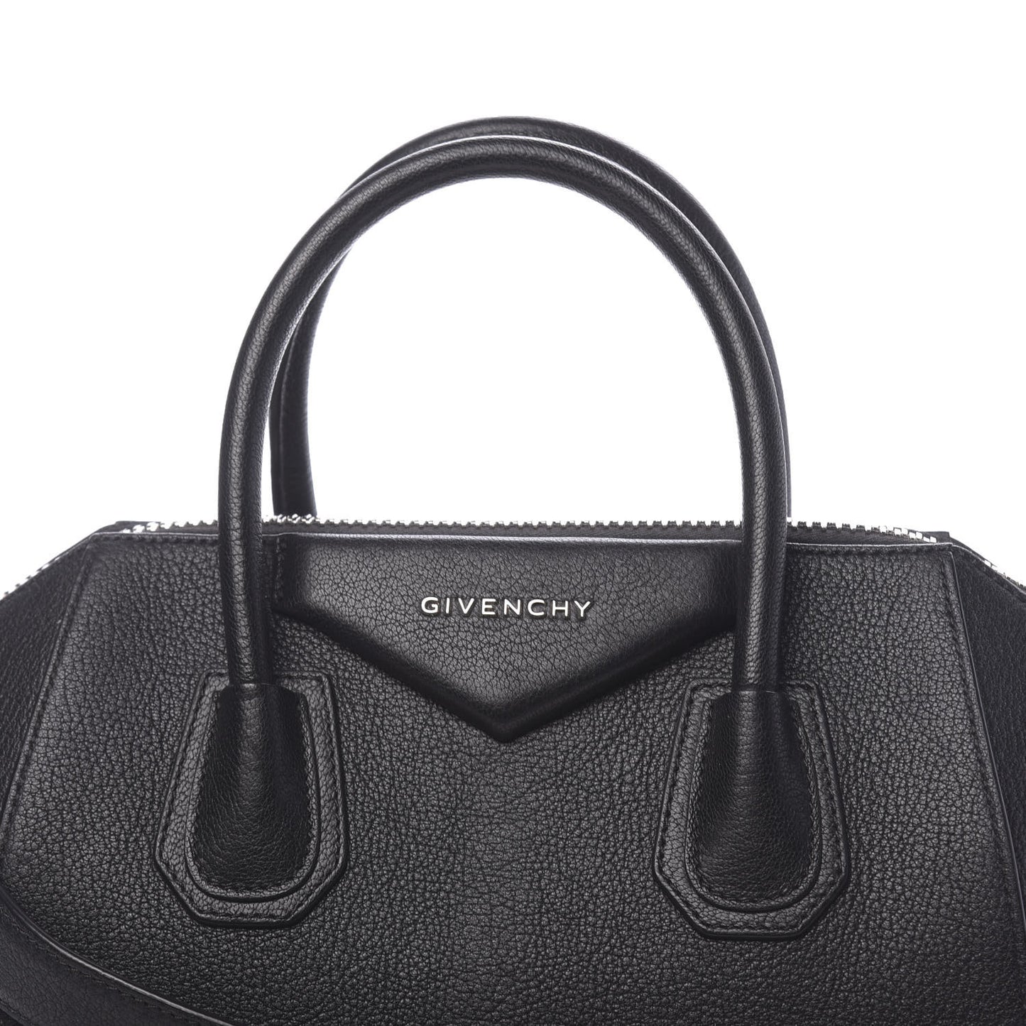 Sugar Goatskin Small Antigona Black