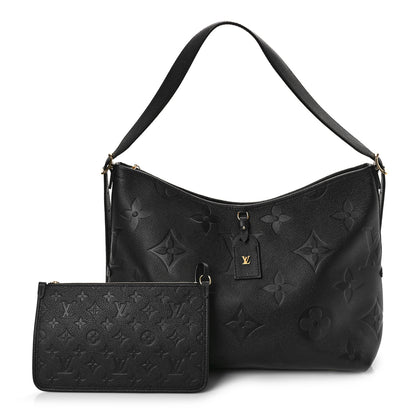 Louis Vuitton Empreinte Monogram Giant CarryAll MM Black 1 of 8