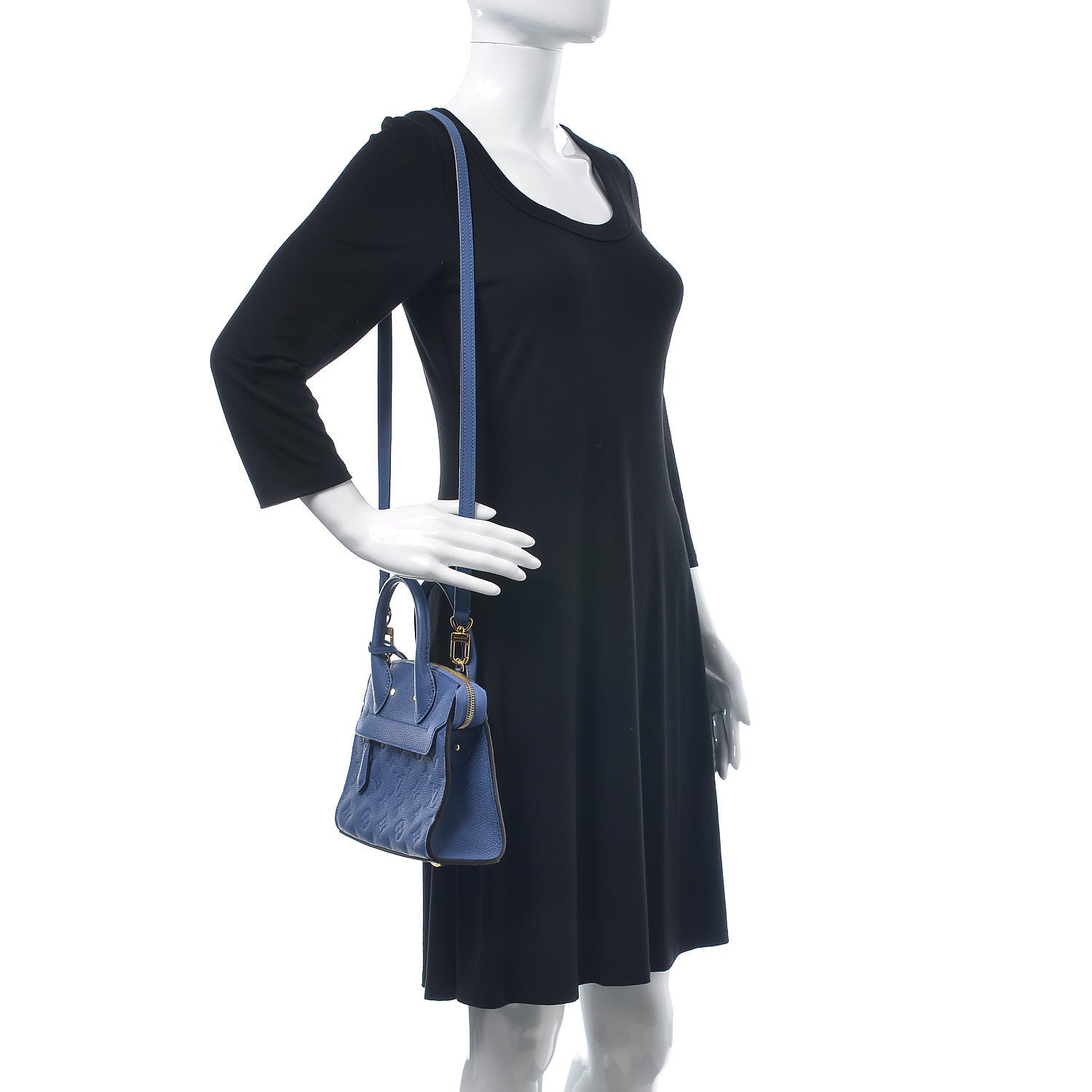 Louis Vuitton Empreinte Mini Pont-Neuf Denim 2 of 9