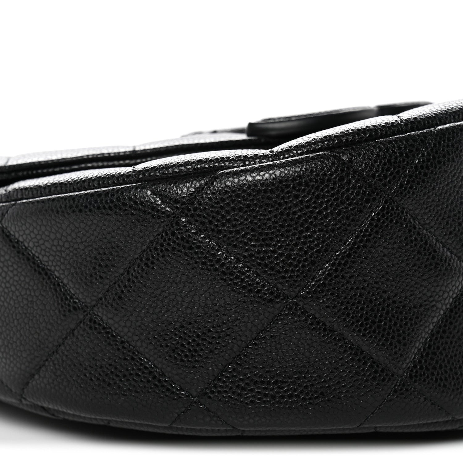 Chanel Caviar Quilted Small Messenger Flap Black 9 of 12