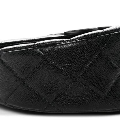 Chanel Caviar Quilted Small Messenger Flap Black 9 of 12