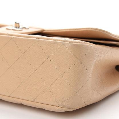 Chanel Caviar Quilted Jumbo Double Flap Beige Clair 15 of 17