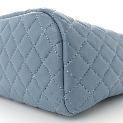 Chanel Lambskin Quilted Large Urban Spirit Backpack Light Blue 10 of 11
