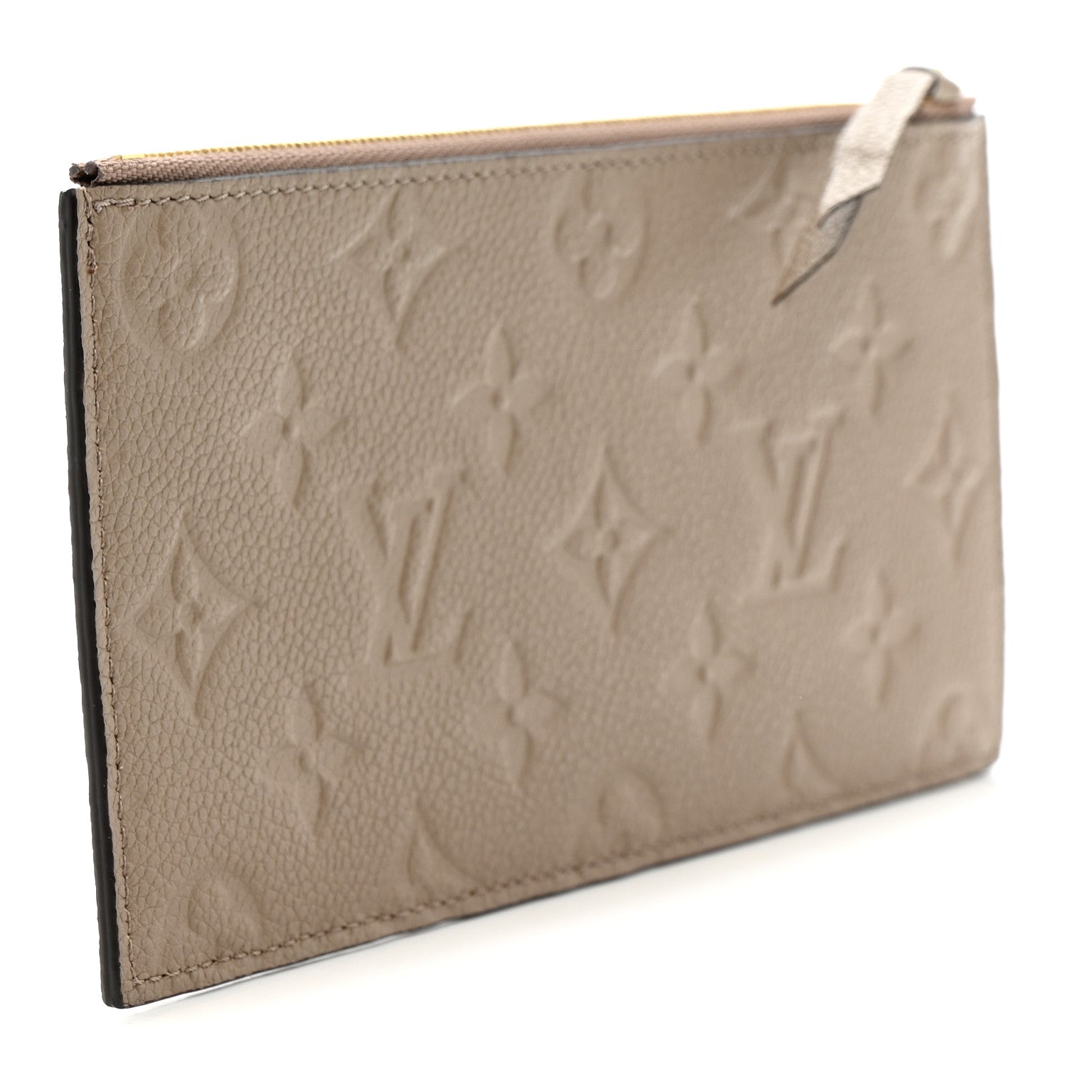 Louis Vuitton Empreinte Felicie Chain Wallet Zippered Insert Tourterelle 3 of 6