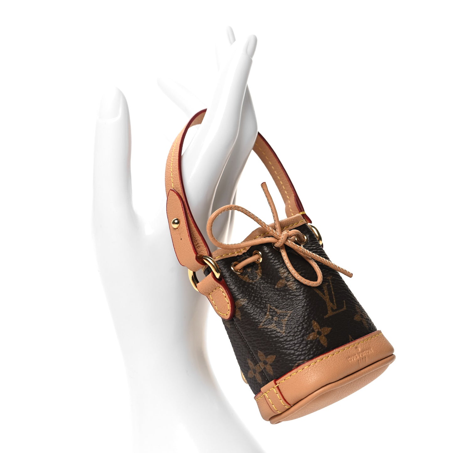 Monogram Micro Noe Bag Charm Key Ring