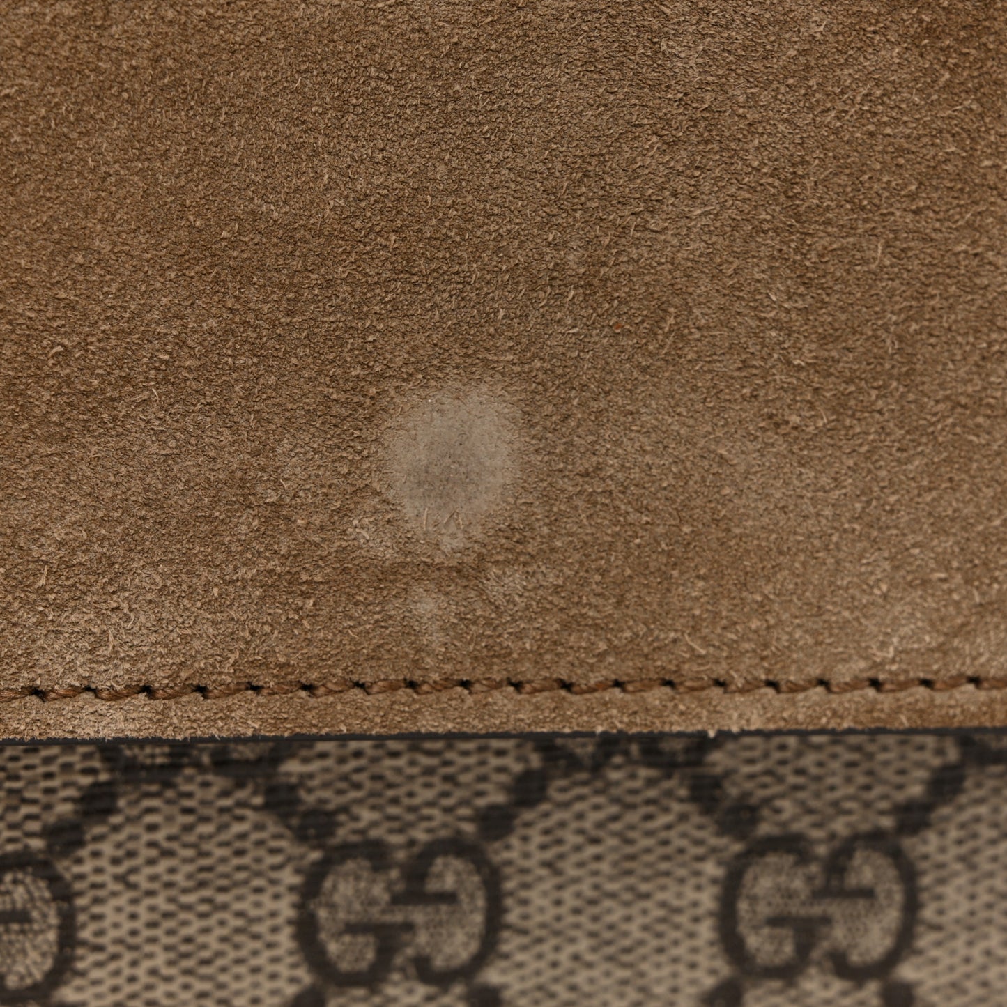 GG Supreme Monogram Mini Dionysus Shoulder Bag Taupe