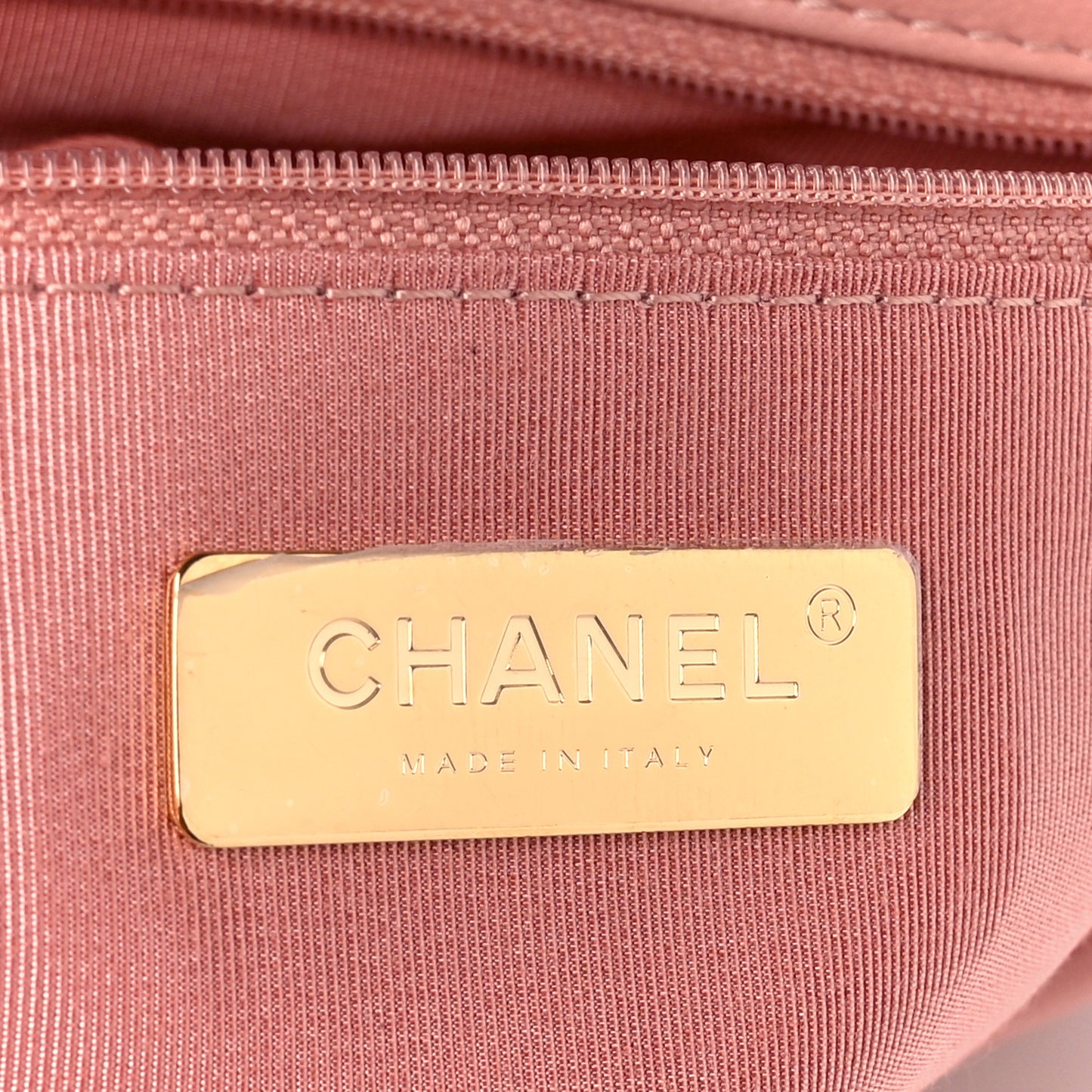 Goatskin Quilted Medium Chanel 19 Flap Light Pink