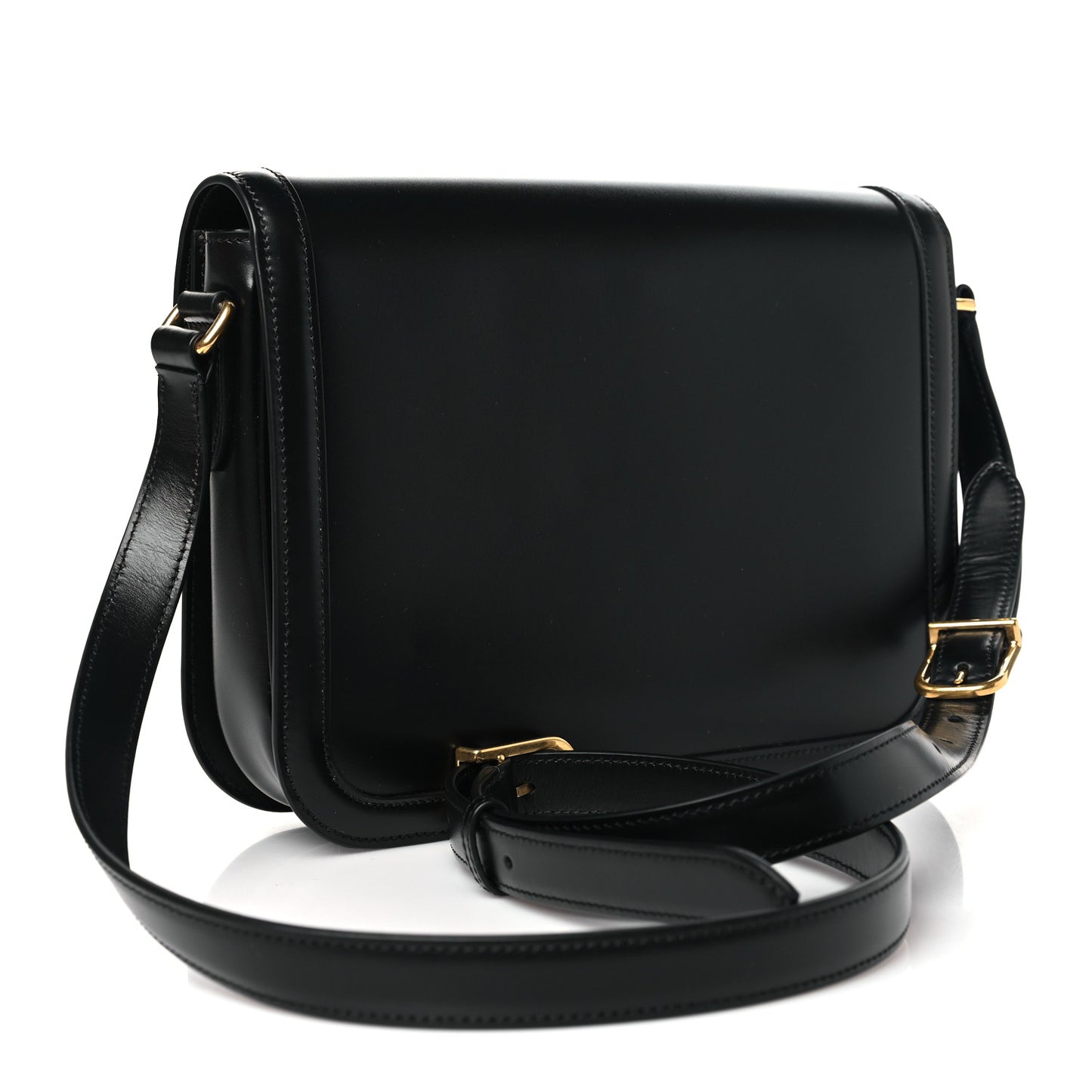 Smooth Calfskin 9to5 Shoulder Bag Black