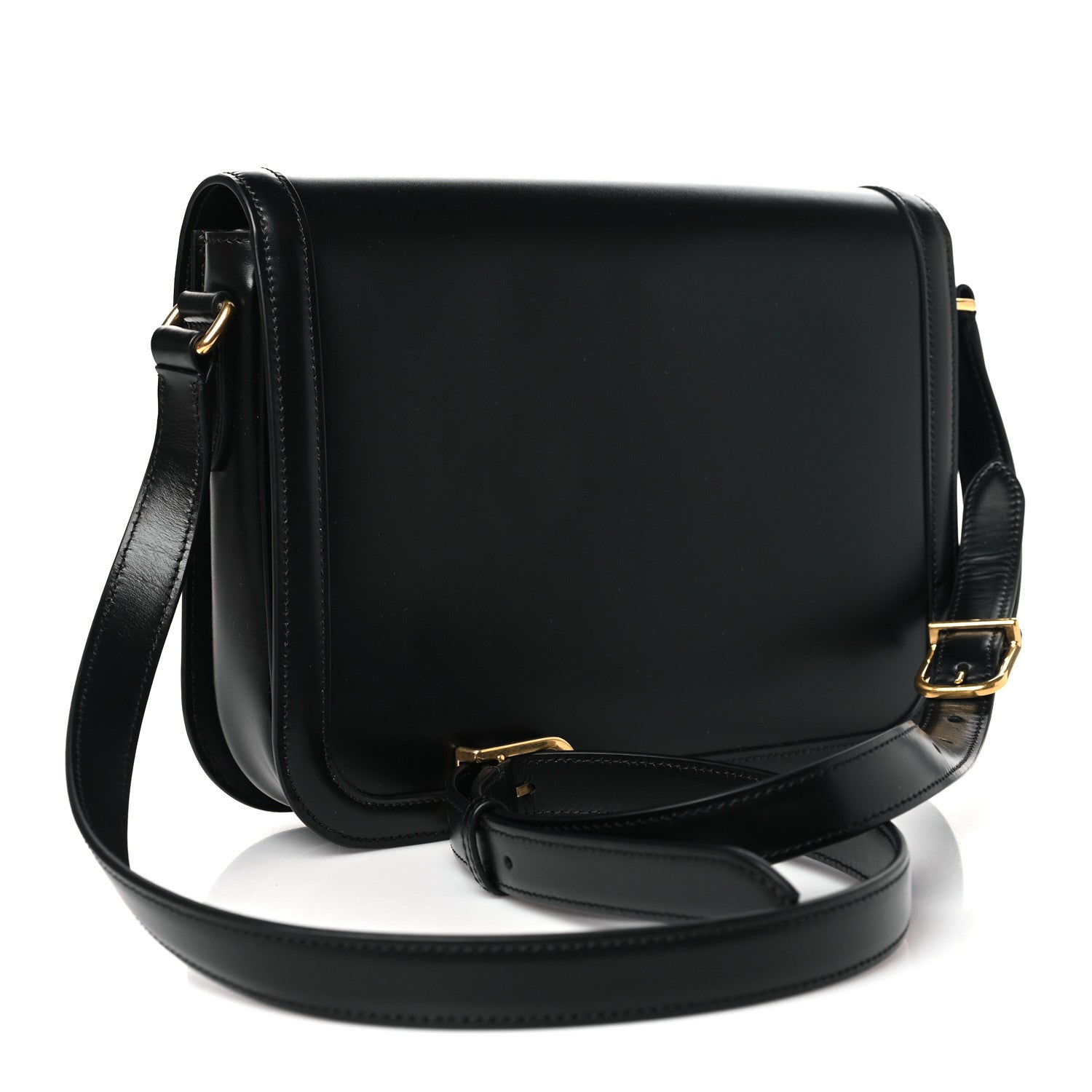 Valentino Garavani Smooth Calfskin 9to5 Shoulder Bag Black 3 of 10