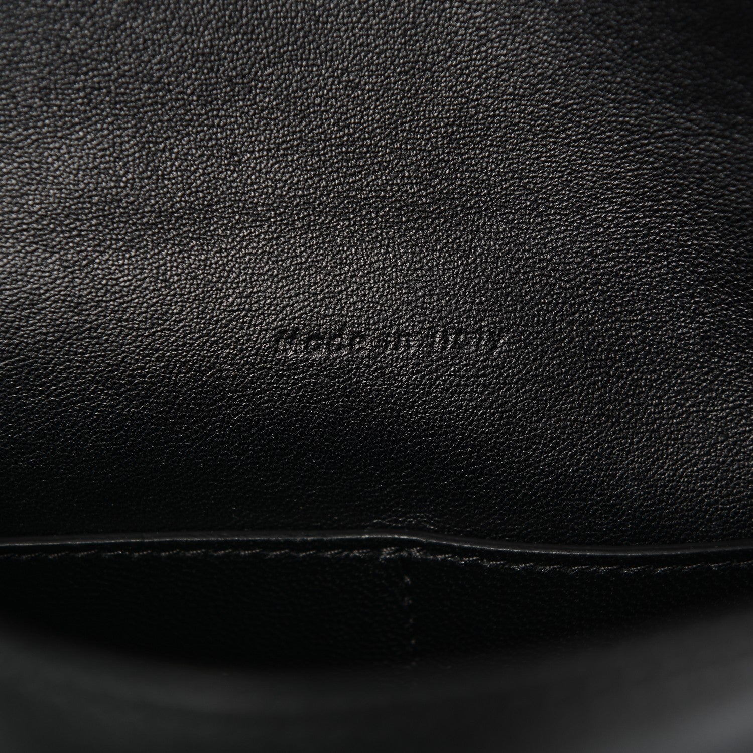Celine Smooth Calfskin Flap Clasp Bag Black 6 of 7