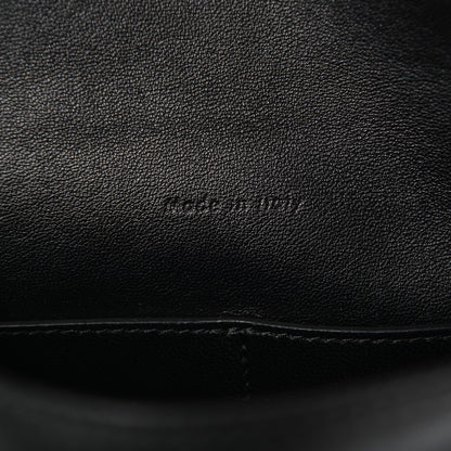 Celine Smooth Calfskin Flap Clasp Bag Black 6 of 7