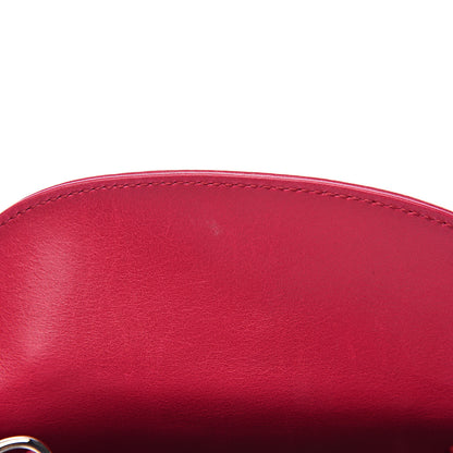 Christian Dior Lambskin Cannage Bow Mini Lady Dior Fuchsia 5 of 11