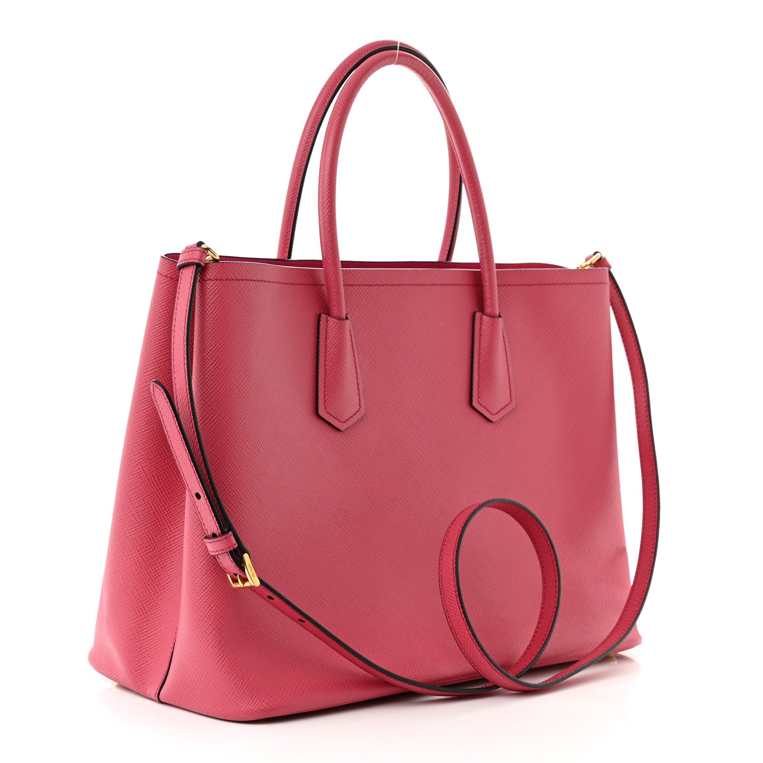 Prada Saffiano Cuir Large Double Bag Tamaris 3 of 11