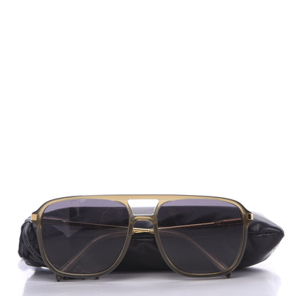 Celine Square Sunglasses CL40027I Gold 7 of 7