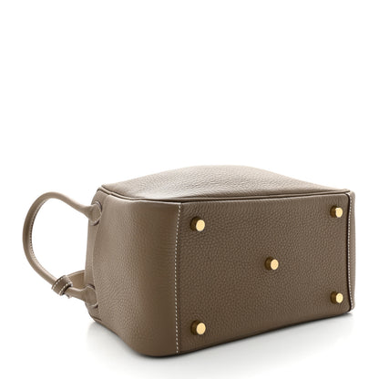 Hermes Taurillon Clemence Lindy 26 Etoupe 4 of 11
