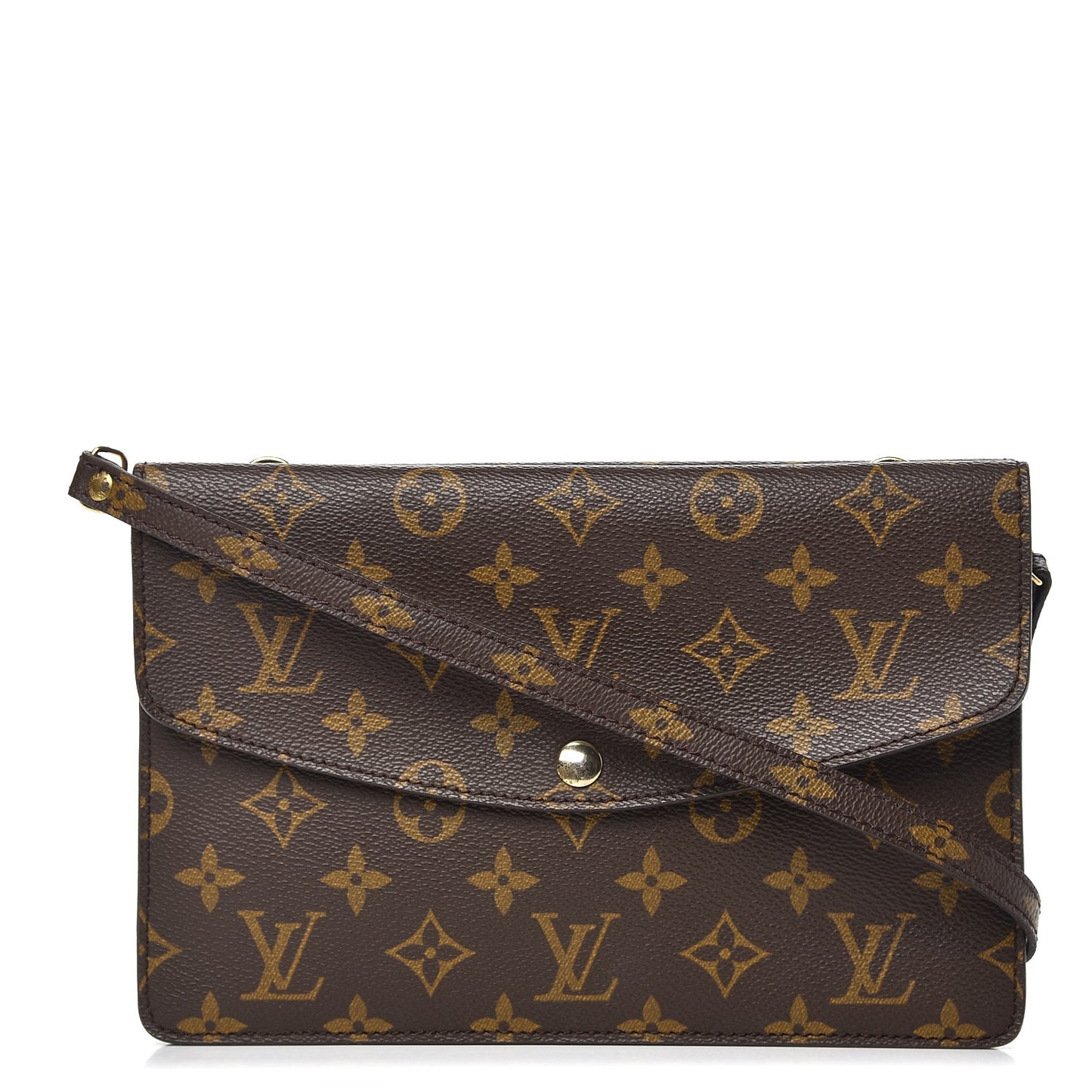 Monogram Pochette Double Rabat