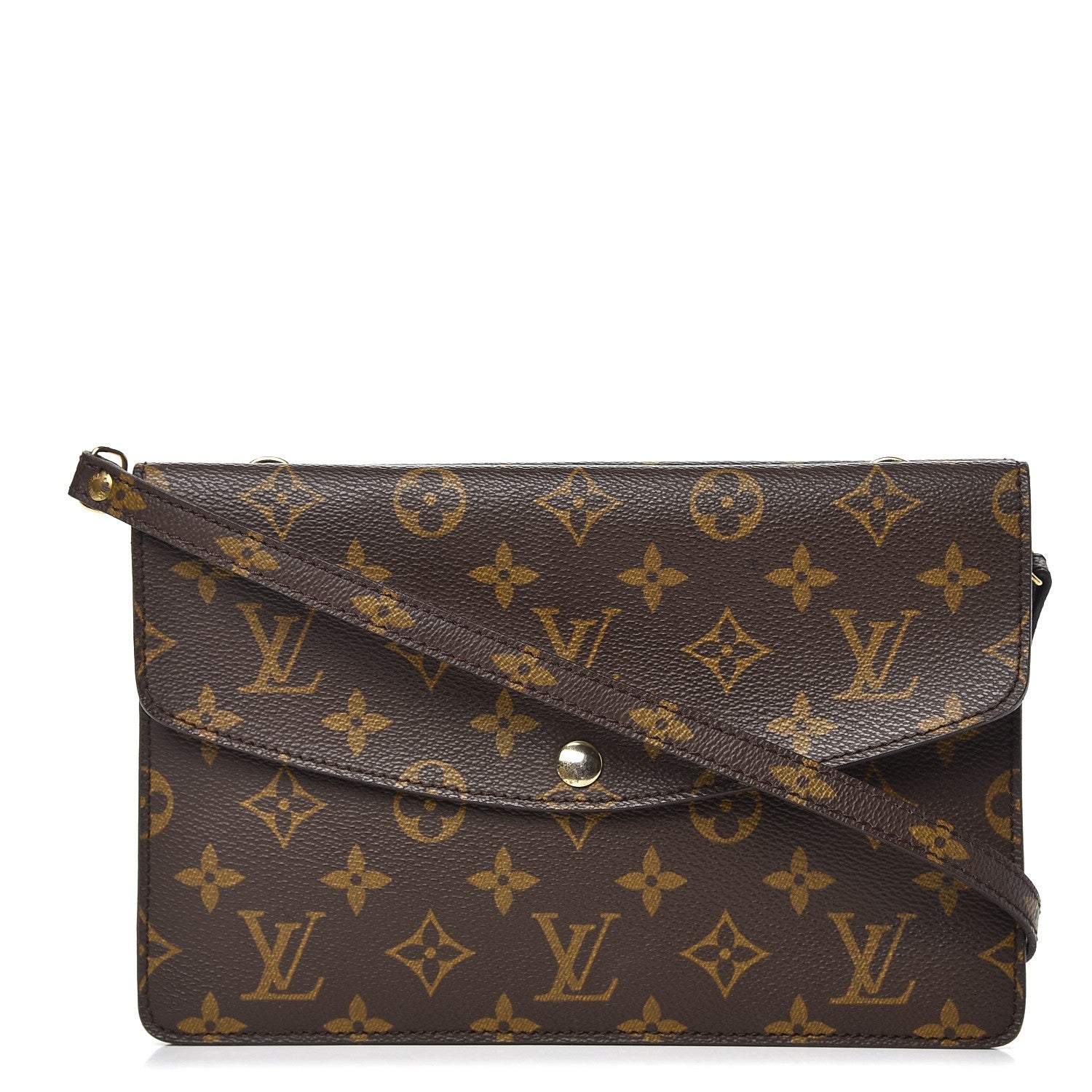 Louis Vuitton Monogram Pochette Double Rabat 1 of 13