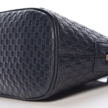 Gucci Soft Microguccissima Mini Dome Bag Blue 9 of 10