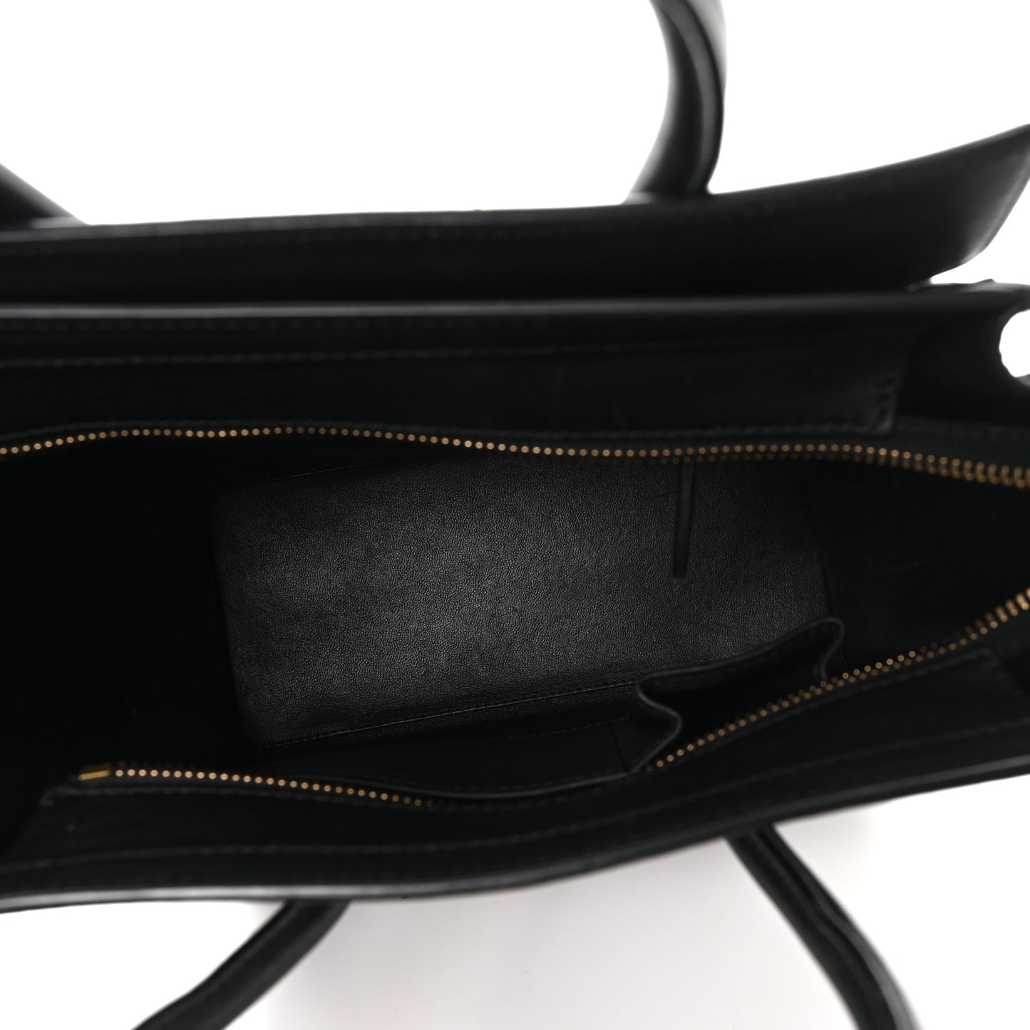 Smooth Calfskin Micro Luggage Black