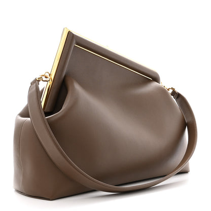 Fendi Shiny Nappa Large Fendi First Brown 3 of 10