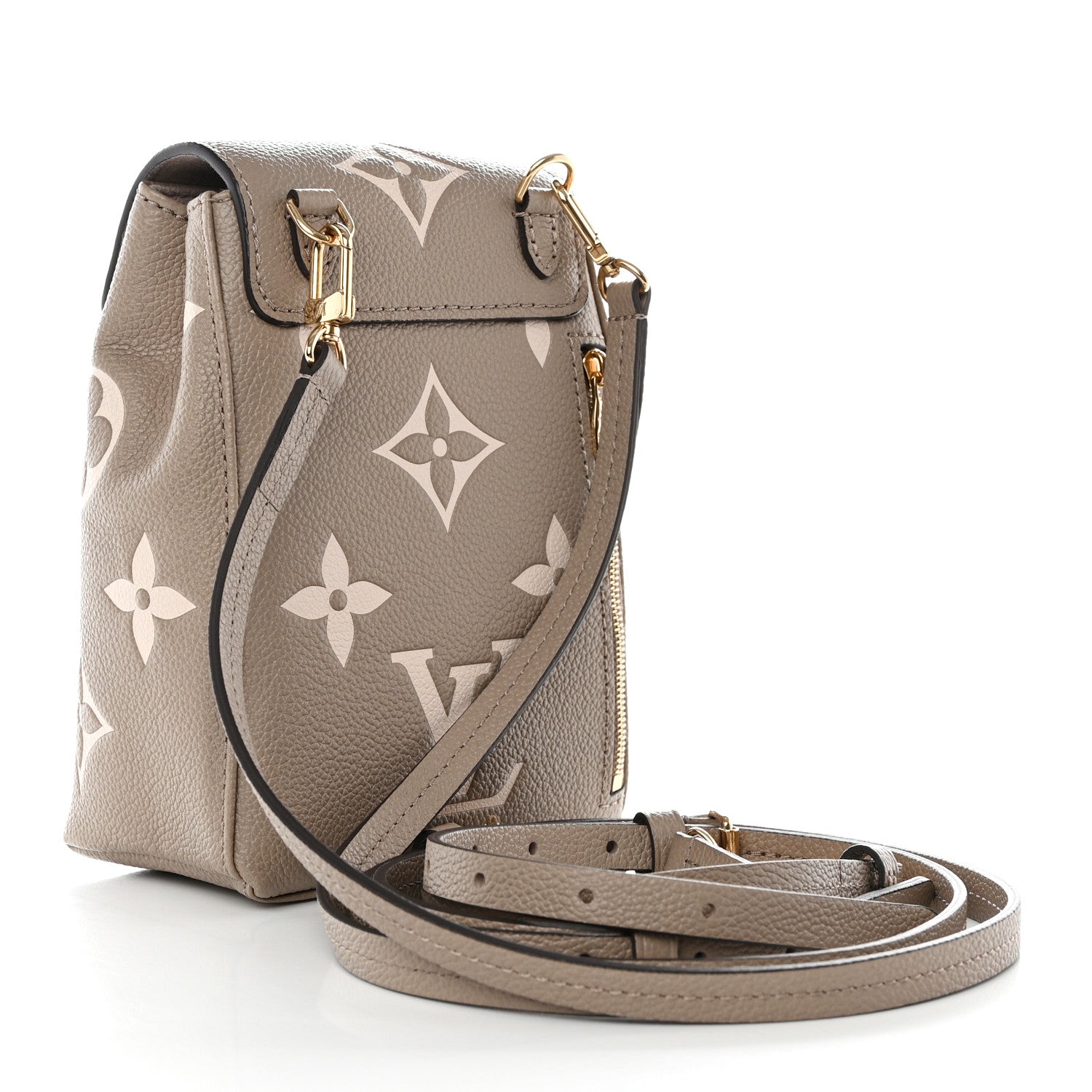 Louis Vuitton Empreinte Monogram Giant Tiny Backpack Tourterelle Cream 3 of 9