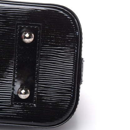 Louis Vuitton Epi Electric Alma BB Black 9 of 9