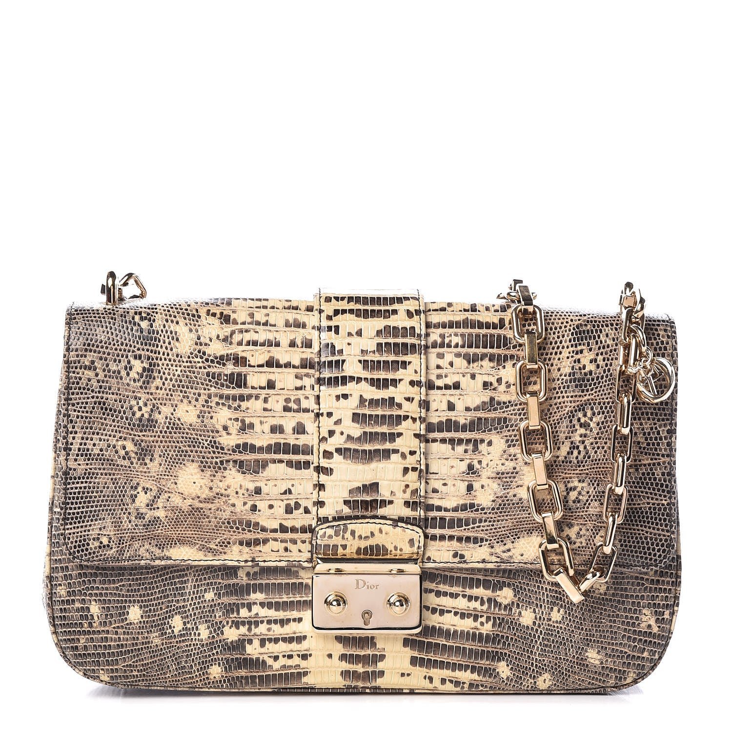 Christian Dior Lizard Medium Miss Dior Flap 1 of 10