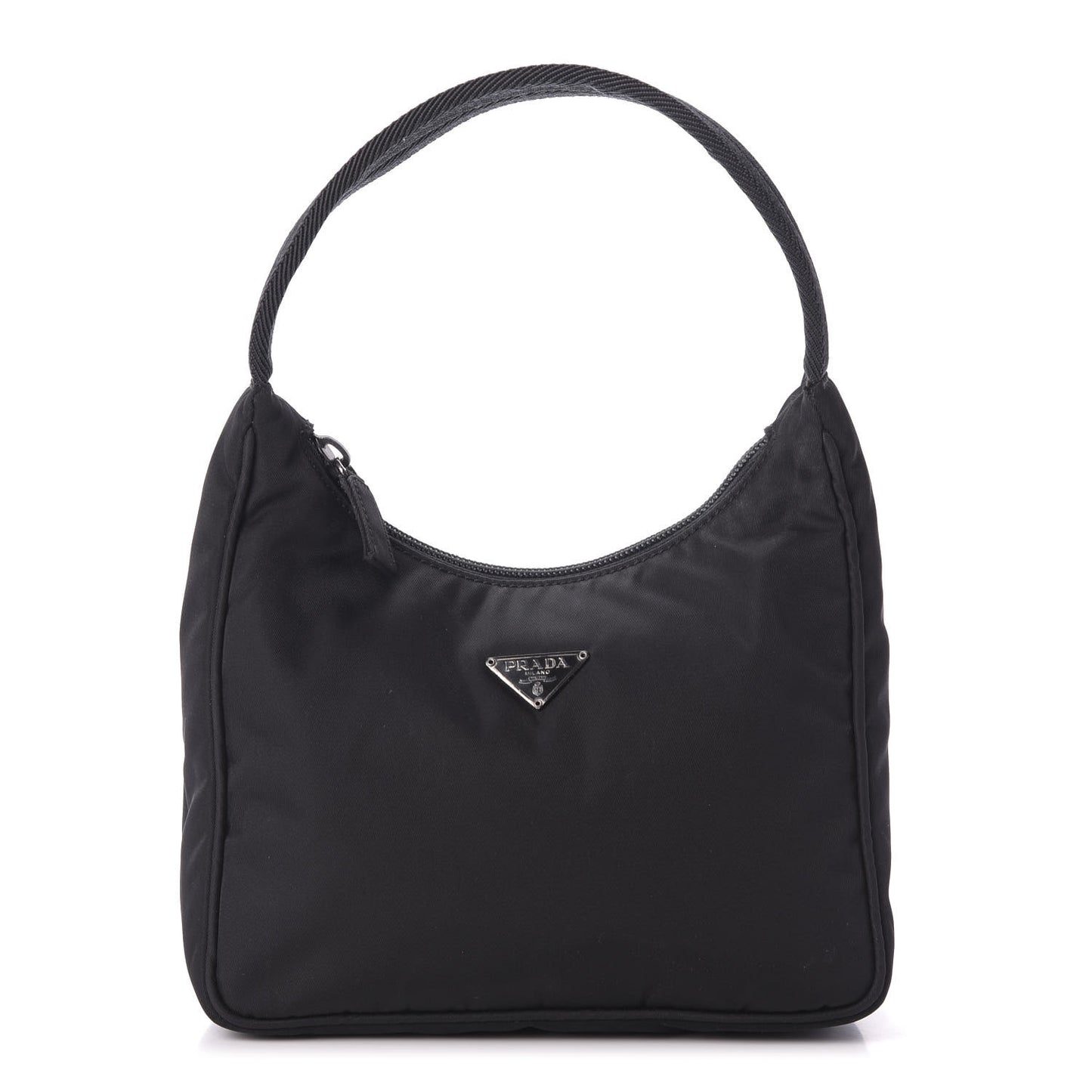Tessuto Nylon Sport Shoulder Bag Black