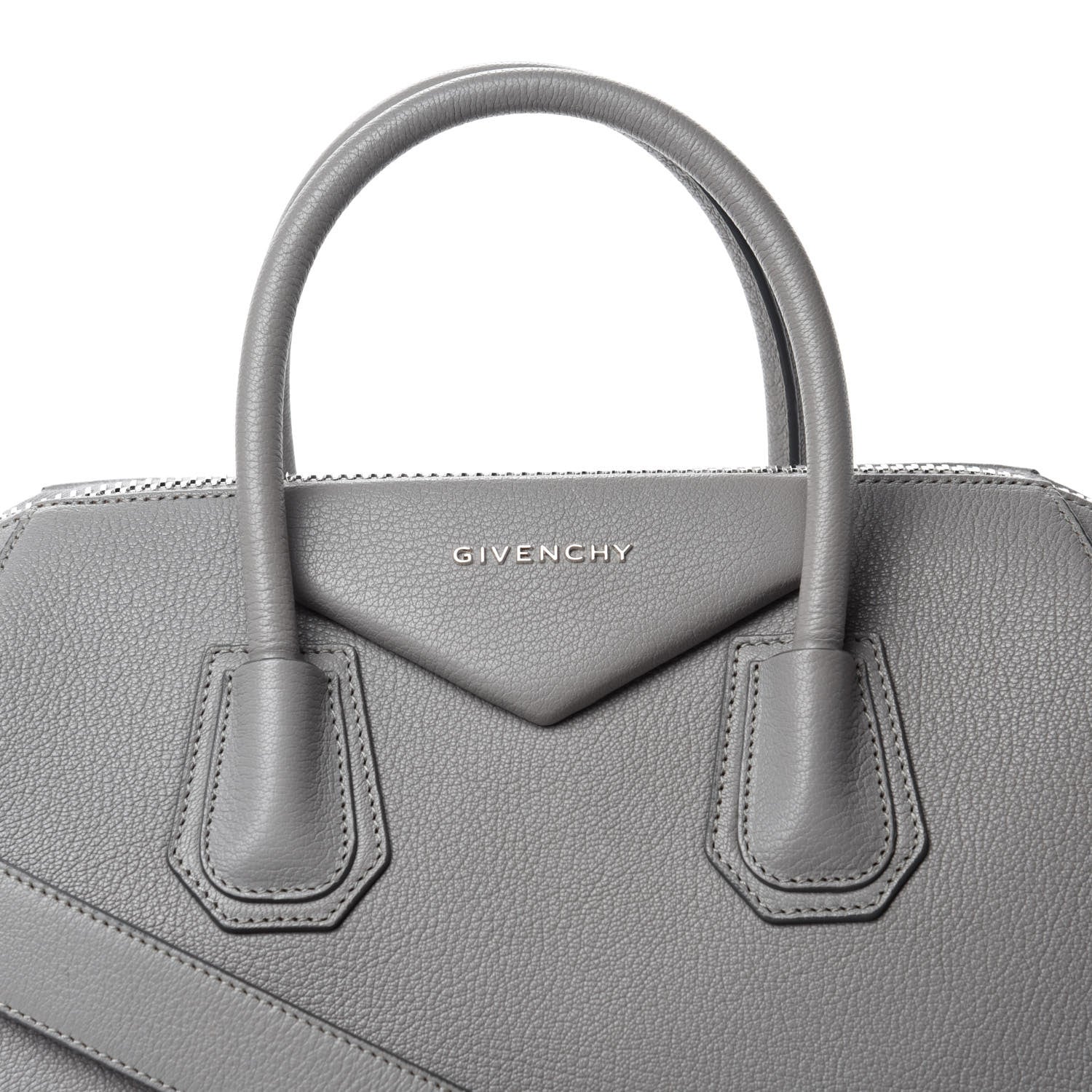 Givenchy Sugar Goatskin Medium Antigona Pearl Grey 10 of 10